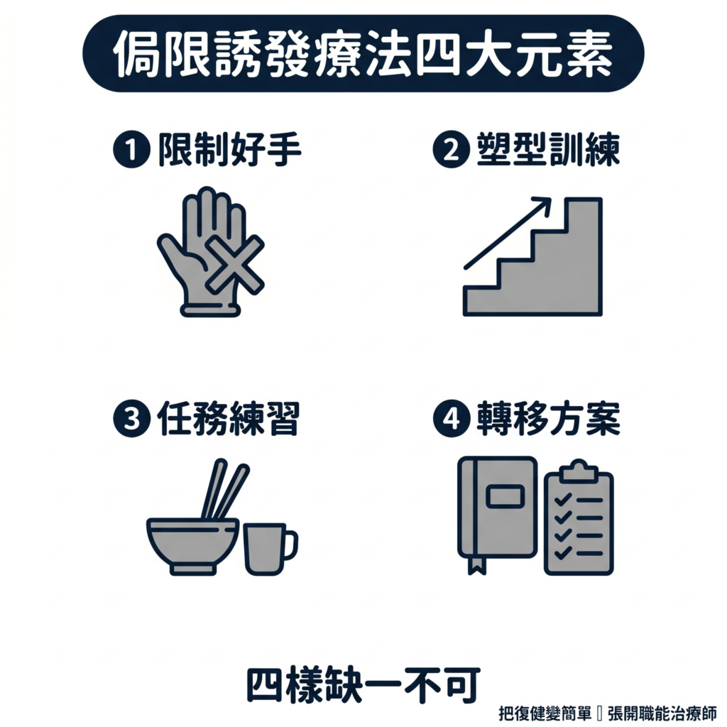 【中風復健】實證最有效的中風復健方法〡侷限誘發療法(CIMT)完整指南 6 Cimt Constraint Induced Movement Therapy3