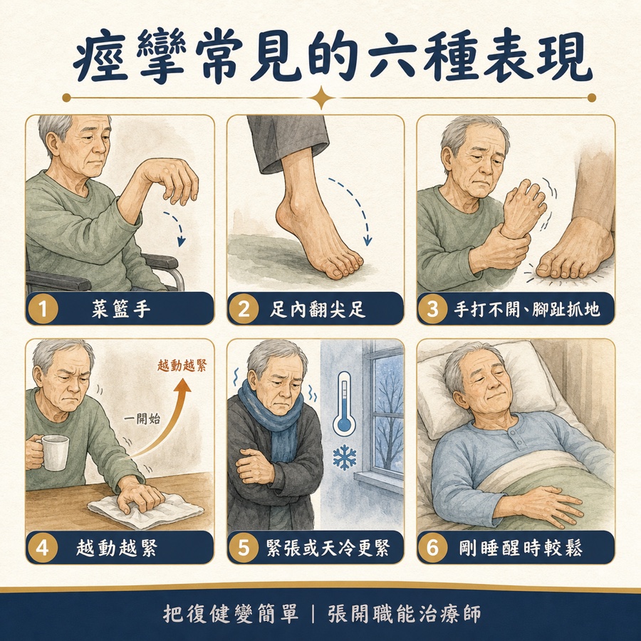 【中風復健】中風後痙攣完整指南〡什麼是痙攣?為什麼會發生?在家怎麼做? 6 中風後痙攣常見的六種表現