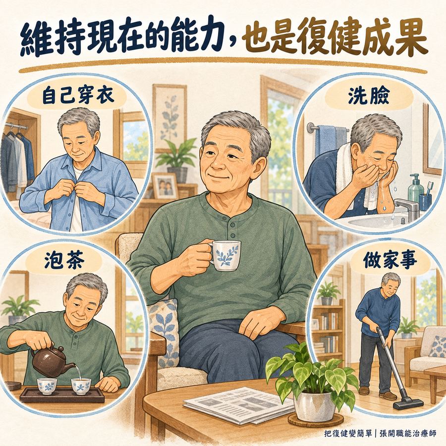 【中風復健】中風後為什麼會退步?〡影響生活能力的 4 個因素 10 中風後持續自己穿衣、洗臉、泡茶和做家事以維持生活能力